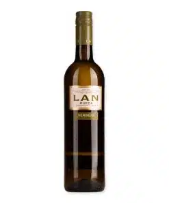 LAN Rueda Verdejo is een frisse witte wijn met wit fruit, anijs en mineraliteit. Vol en romig met sprankelende zuren.