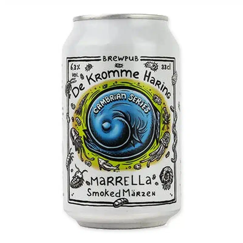 De Kromme Haring Marella is een subtiel gerookte Märzen geïnspireerd op Bamberg. Rokerig, moutig en verrassend doordrinkbaar.