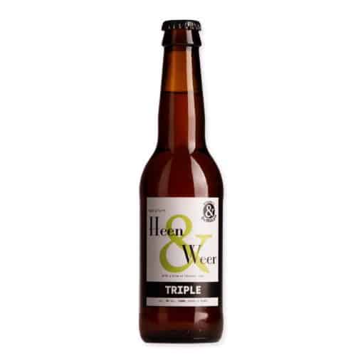 De Molen Heen & Weer is een Belgische tripel met zoete mout, fruitige aroma's en 9% alcohol. Krachtig en uitgebalanceerd.