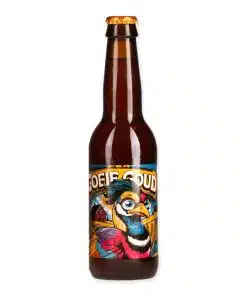 Goeie Goud is een 4,9% Belgian Pale Ale met goudsbloem van Brouwerij Goede Kant van het Spoor. Licht, kruidig en verfrissend.