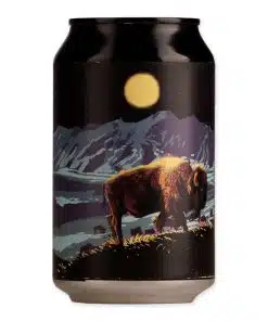Hoppy Road Tatanka is een krachtige imperial stout met tonkaboon. Vol chocolade, vanille en geroosterde tonen.