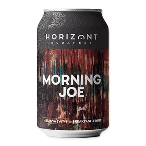 Horizont Morning Joe is een 6% stout met Ethiopische koffie en cacao, van prijswinnende brouwerij uit Boedapest.