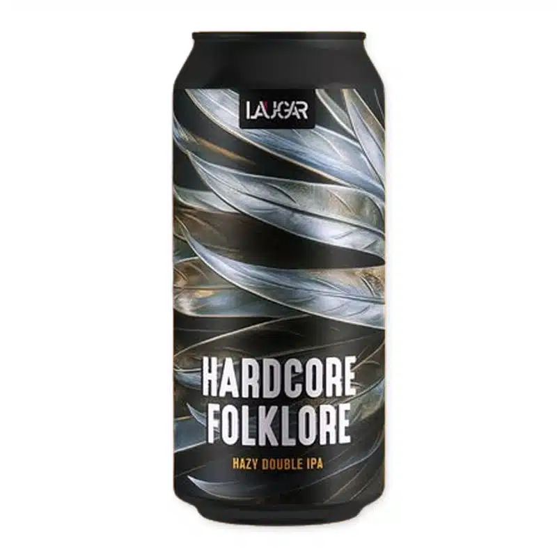 Hardcore Folklore is een hazy DIPA van 8%, vol mango, guave en perzik. Gebrouwen met Citra, Krush en Mosaic hop.