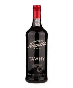 Niepoort Tawny Port is een amberkleurige port met tonen van gedroogd fruit, karamel en noten. Elegant, complex en zacht.