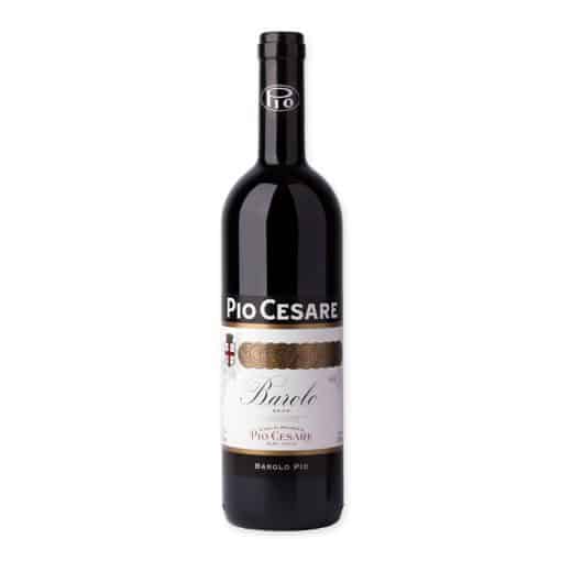 Pio Cesare Barolo Pio DOCG 2020: krachtig, fluwelig en verfijnd. Top-Barolo uit Piemonte met 14,5% alcohol en rijke smaaklagen.