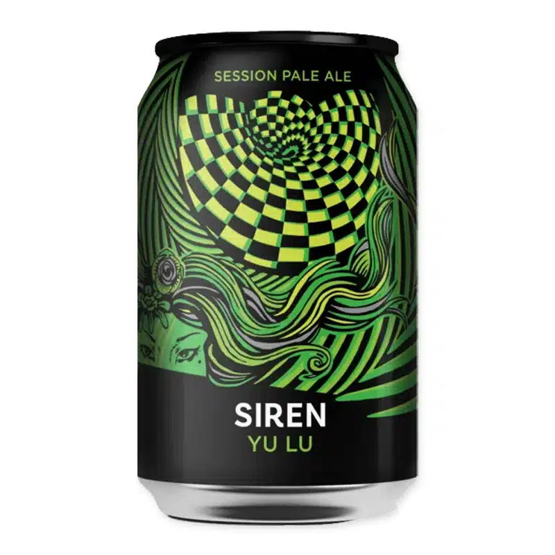 Siren Yu Lu Session Pale Ale is verfrissend, kruidig en licht met citroen en Earl Grey. Slechts 3,6%, maar vol smaak.