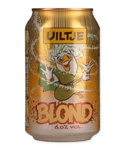 Uiltje Blond is een frisse blonde ale van 6% met Amerikaanse hop. Fruitig, doordrinkbaar en eigenzinnig.