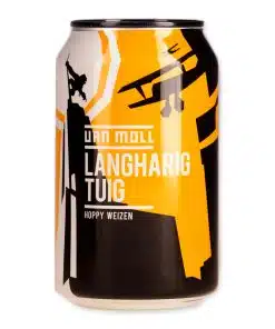 Van Moll Langharig Tuig is een 5,5% hoppy Weizen met banaan, kruidnagel en citrus. Fris, eigenzinnig en verrassend doordrinkbaar.