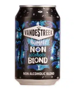 Bumper Blond (0,5%) is een alcoholvrij blond bier van Vandestreek. Fris, licht bitter en vol smaak – ideaal voor elk moment.