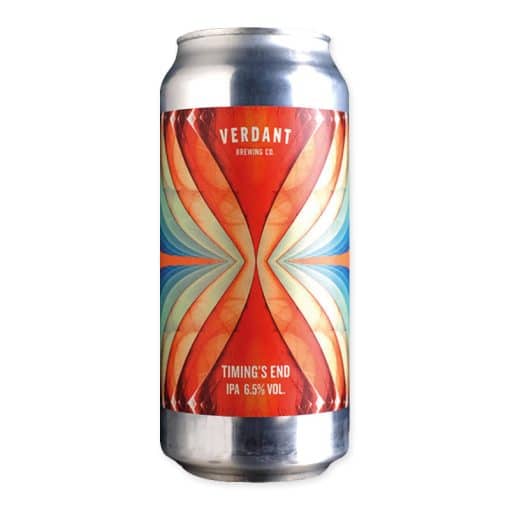 Verdant Timing’s End IPA is een romige en sappige IPA van 6,5% met Motueka en Nelson Sauvin. Citrus, druiven en kruisbessen.
