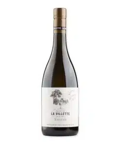 La Villette Viognier VdF: aromatische witte wijn met abrikoos, perzik en bloemige tonen. Perfect bij vis, schaaldieren, pasta en curry.