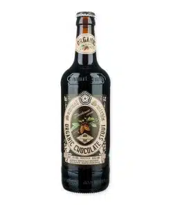 Samuel Smith Organic Chocolate Stout: rijke Engelse stout met biologische cacao. Romig, vol en perfect bij desserts of als luxe dessertbier.