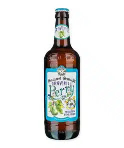 Ontdek Samuel Smith Organic Pear Cider: frisse, biologische perencider met fruitige aroma’s en een elegante afdronk. Perfect bij lichte gerechten of als aperitief.