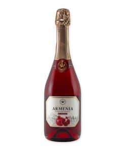 Armenia Wine Pomegranate Sparkling is een lichte, mousserende fruitwijn uit Armenië met tonen van granaatappel en rood fruit. Fris, feestelijk en elegant.