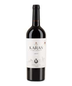 Karas Areni is een elegante rode wijn uit Armenië, gemaakt van de inheemse Areni-druif. Rood fruit, zachte tannines en minerale finesse.